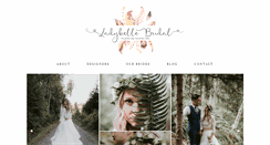 Desktop Screenshot of ladybellebridal.com